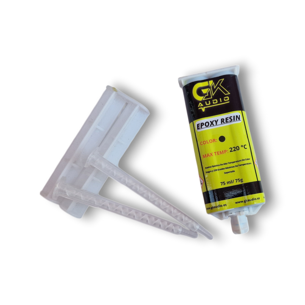 Resina Epóxica Alta Temperatura GKaudio – 75 ml / 75 g