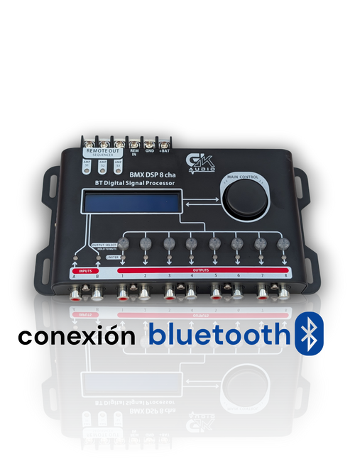 BMX DSP 8 cha - Procesador de Audio