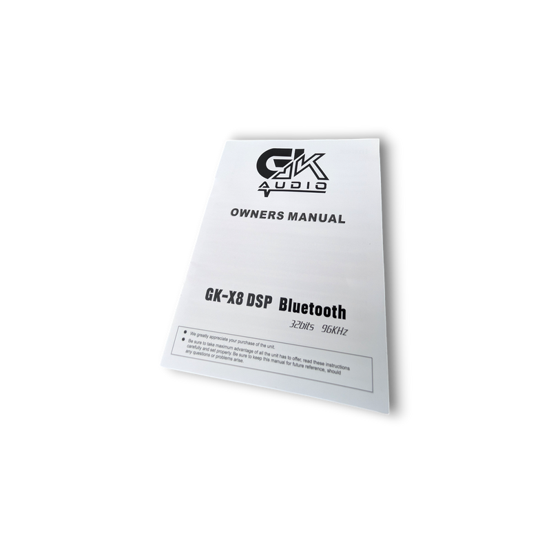 GK X8 DSP - Procesador De Audio