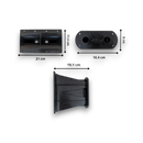 Difusor Cuadrado Doble